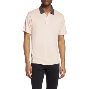 Produit tendance Polos vierges Polos pour hommes en coton de qualité supérieure Polos pour hommes en tissu tricoté personnalisé de grande taille - Product Image 1