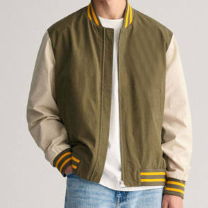 Blouson aviateur unisexe hiver printemps mode broderie personnalisée Letterman Baseball Varsity Jacket vente en gros Varsity Jacket pour homme - Product Image 1