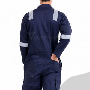 Overol de Cuerpo Completo para Uso en Laboratorio, Overol de Trabajo Resistente al Fuego, Traje de Seguridad para Soldadura y Trabajos Eléctricos - Product Image 4