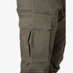 Pantalons de rue pour hommes Pantalons de jogging de haute qualité à la mode Pantalons Hip-Hop Kaki 6 poches Baggy Cargo Pantalons pour hommes délavés - Product Image 3