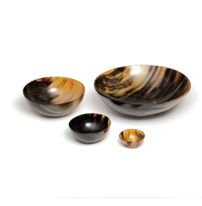 Bol de service en corne de buffle vintage de luxe, écologique, pour les fêtes et l'usage domestique, taille et forme personnalisables - Product Image 6