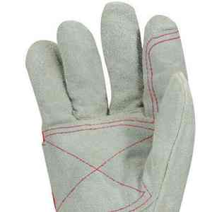 Gants de gréement en cuir robuste Sécurité en cuir de vachette Approvisionnement en gros personnalisé Idéal pour les travaux industriels à partir d'une source directe d'usine - Product Image 3