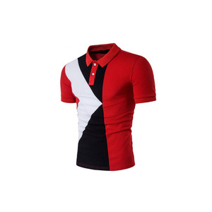 Chemises polo pour hommes respirantes personnalisées, multicolores, motif uni, nouveau design simple pour l'été, vêtements décontractés, vente en gros - Product Image 1