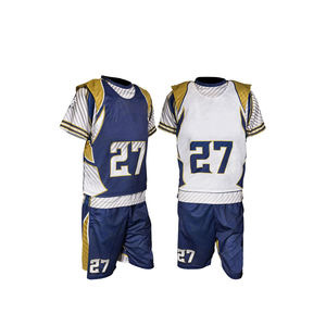 Tenue d'équipe personnalisée 2026 pour les matchs, ensemble de maillots respirants, uniforme de sport performant, 100% polyester, équipement de lacrosse - Product Image 2