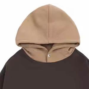 OEM Meilleures ventes sur mesure Respirant Conception personnalisée Pull Up Sweats à capuche surdimensionnés Hommes à la mode Sweats à capuche surdimensionnés - Product Image 4