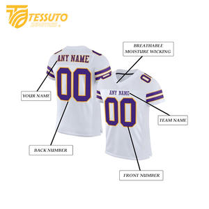 Ropa deportiva con estampado completo, camisetas de fútbol clásicas Vintage, camiseta de fútbol personalizada con cuello en V, camiseta de fútbol para hombre - Product Image 6