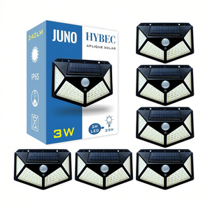 HYBEC - Luces Solares de Jardín de 240 lm, Iluminación LED de Primera Calidad para Uso en Exteriores - Product Image 2