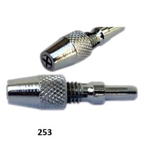 Mandrin de micro-perceuse avec tige de 1/8 pouce, outils de bijouterie en chrome - Product Image 2