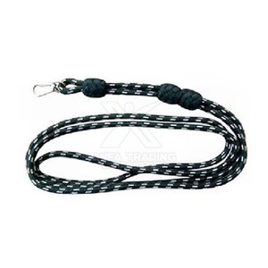 Cordon de sifflet portable léger avec clip de sécurité de couleur vive et finition revêtue de longueur personnalisable et boucle à pression - Product Image 6