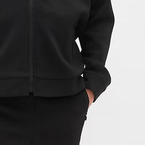 Haut à capuche pour garçons, style uni, avec logo personnalisable, pour un look tendance et élégant, manches longues et fermeture éclair - Product Image 4