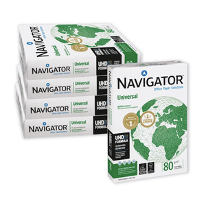 Papier de copie multi-usage pour bureau Navigator, format A4, blanc, qualité supérieure, 100% pâte de bois vierge, 80g - Product Image 2
