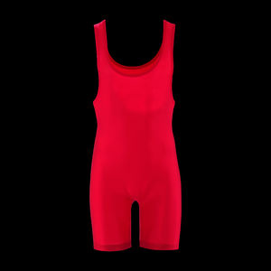 ชุดมวยปล้ำสั่งทำพร้อมโลโก้ด้านหน้า ผลิตจากโพลีเอสเตอร์ 100% ทนทาน แห้งเร็ว ระบายอากาศได้ดี น้ำหนักเบา MOQ ต่ำ - Product Image 4