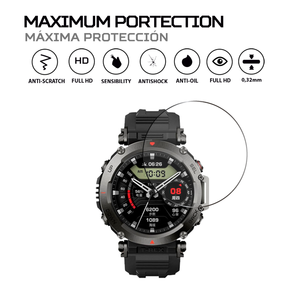 Protector de Pantalla para Reloj Inteligente Amazfit T-rex Ultra con Función Antishock - Product Image 2