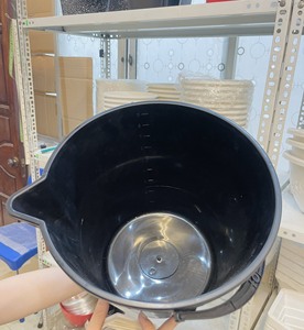 Seau d'irrigation en plastique noir 7 L, vente en gros, Super bon marché, seau d'irrigation - Product Image 5