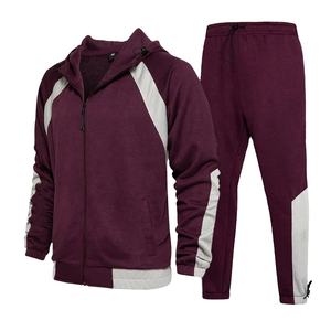 ชุดวอร์มสองชิ้นสำหรับผู้ชายชุดออกกำลังกายฟิตเนสยิมชุดออกกำลังกาย - Product Image 5