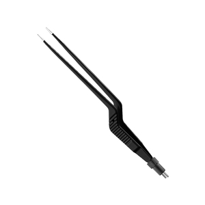 Fórceps bipolares oftálmicos manuales desechables Aguja quirúrgica de acero inoxidable para instrumentos quirúrgicos de base de potencia nerviosa recta - Product Image 1