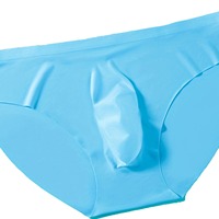 MONO RIDERS Caleçons jetables pour hommes, sexy, noirs, en polyester/coton, respirants, séchage rapide, taille haute, pour massage, bronzage et épilation