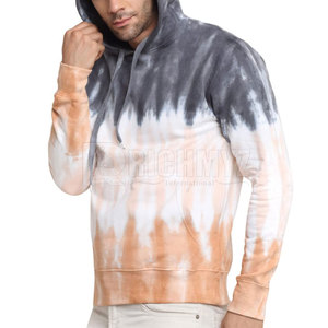 Sweats à capuche tie-dye à manches longues, sweats à capuche tie-dye en coton mélangé à la vente, sweats à capuche tie-dye pour hommes de haute qualité - Product Image 4