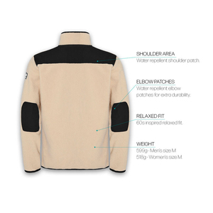 Chaqueta de lana polar de invierno personalizada para hombre, abrigo informal con cremallera de alta calidad de talla grande para clima frío al aire libre, servicios al por mayor - Product Image 6