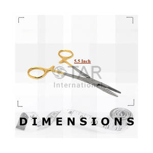 Portaagujas Olsen Hegar con Tijeras Integradas, Mordazas Serradas, Anillos de Control de Presión y Agarre Firme, Instrumentos Médicos - Product Image 5