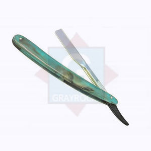 มีดโกนหนวดแบบตรงใบมีดสแตนเลสสำหรับร้านตัดผม - Product Image 6