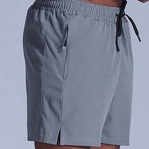 Shorts pour hommes Shorts de sport pour hommes courts Summer Knit Casual Mid-length Slim Straight Loose Beach Shorts - Product Image 1