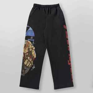 Pantalons de survêtement unisexes en coton avec impression personnalisée pour l'automne et l'hiver, ourlets élastiques, cordon de serrage, leggings décontractés, vêtements de sport - Product Image 4