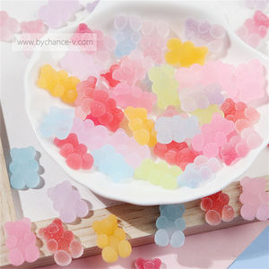 Kızlar için gerçekçi ayı sakızlı şekerler aksesuarları DIY süsler benzersiz takı yapmak için yaratıcı zanaat kitleri - Product Image 6