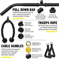 Achetez une machine de musculation à câble de qualité supérieure avec des matériaux de qualité supérieure, conçue pour la salle de sport à domicile et les utilisations en salle de sport de suspension.