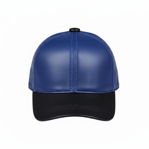Autumn and Winter Men's Baseball <b>Cap</b> Casual Leather Outdoor <b>Hat</b> Simple Design New Collection - Product Image 3