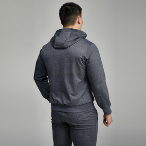 Ropa deportiva personalizada, chándal deportivo, chándal con cremallera, chaqueta con capucha y pantalones de ocio para correr, conjuntos de dos piezas - Product Image 3