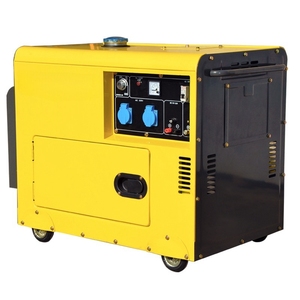 Generador Diésel Super Silencioso de 5kW, 8kW, 10kW, Refrigerado por Aire, con Carcasa Insonorizada Portátil para Energía de Respaldo - Product Image 6
