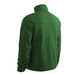 Veste en polaire personnalisée pour homme, couleurs personnalisées, 240 GSM, couche intermédiaire thermique résistante |   Broderie de précision de qualité supérieure, conçue par OEM - Product Image 6