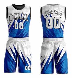 Uniformes de Baloncesto Personalizados, Equipación de Juego en Equipo, Ropa Deportiva Sublimada, Venta al por Mayor OEM, Conjuntos Ligeros de Secado Rápido y Transpirables - Product Image 1