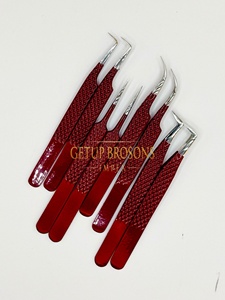 Meilleur Cils Anti-Magnétiques GETUP BROSONS IMPEX 90 Boot /Curve /Volume avec revêtement en poudre rouge et argenté sur le dos - Product Image 4