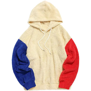 Pull à capuche en coton chaud 100% de haute qualité pour hommes, sweat à capuche en polaire Sherpa pour hommes au prix de gros - Product Image 5