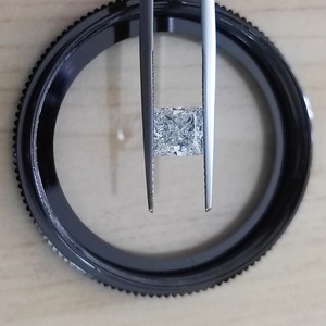 <b>Loose</b> Princess Cut <b>Moissanite</b> Stone Square Shape <b>Moissanite</b> Diamond VVS GRA Certified D Color <b>Moissanite</b> <b>Loose</b> Diamond for Sale - Product Image 4