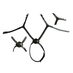 Vente chaude de haute qualité Grackle pur cuir muserolle Durable élégant vêtements de sport occidentaux pour les courses de chevaux couture fantaisie - Product Image 1