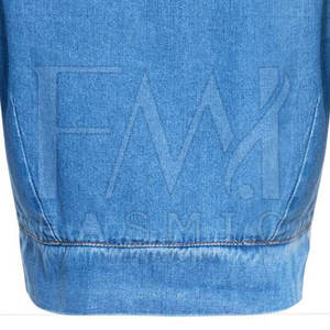 Superior Quality Women's <b>Denim</b> <b>Jackets</b> Street Wear Custom Color Breathable <b>with</b> Cotton Filling Knitted Made in Pakistan - Product Image 6