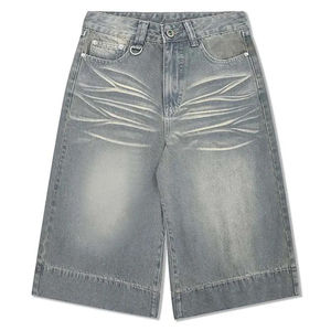 Mens denim <b>jeans</b> shorts classic summer casual fit breathable durable <b>soft</b> fabric modern streetwear style comfortable daily - Product Image 1