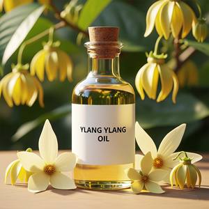 น้ำมันหอมระเหยกระดังงาธรรมชาติบริสุทธิ์เกรดบำบัดกลั่นด้วยไอน้ำสำหรับนวดผมดูแลผิว - Product Image 1