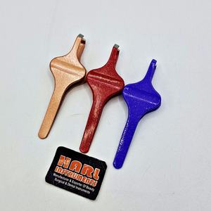 Sharp <b>Edge</b> Eyebrow Tweezers with Custom Branding Rust Resistant and High Precision Tip Makeup <b>Tool</b> Eyelash Hair Removal Tweezers - Product Image 3