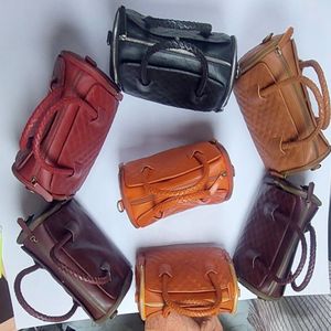 Voyage de nuit week-end sport salle de sport sac à main à main en cuir personnalisé sacs polochons pour hommes et femmes - Product Image 2