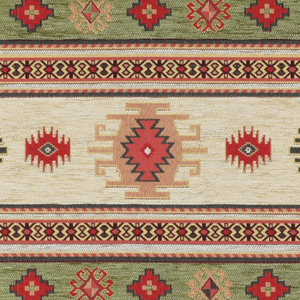 Tela de Tapicería Kilim Boho Tribal Marroquí, Textil para el Hogar con Revestimiento, Resistente a las Manchas, por Metro - Product Image 3