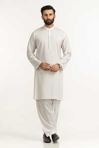 Ensemble Kurta pour homme avec col rabattu, design ODM, dernière mode, vêtements de mariage et de fête, pantalon Shalwar, costume 2 pièces pour homme - Product Image 5
