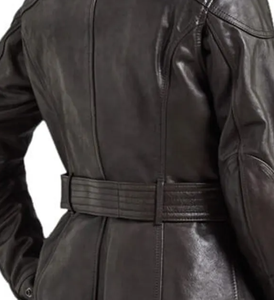 Chaqueta de cuero de vaca para motocicleta, ropa impermeable para hombre, chaquetas de cuero para bicicleta de carreras con protectores aprobados por CE - Product Image 5