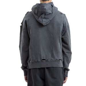 Sudaderas con Capucha para Hombre, Corte Regular, Estilo Desgastado, 100% Algodón, Invierno, Venta al Por Mayor, Precio de Oferta - Product Image 5
