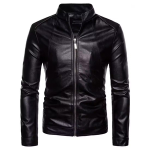 Chaqueta de Cuero 2025 Más Vendida para Hombre, Transpirable e Impermeable con Logotipo Único, Talla Grande para Mayor Comodidad, Piel de Cocodrilo - Product Image 1