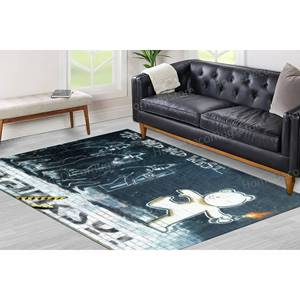 Tapis moderne imprimé en 3D, petit, populaire, antidérapant, design tendance, tapis fin non tissé - Product Image 4