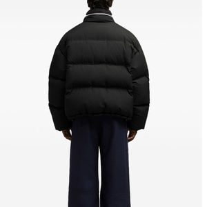 Chaqueta de Burbuja Acolchada de Algodón Impermeable con Capucha y Logotipo Personalizado al por Mayor para Hombre - Product Image 5